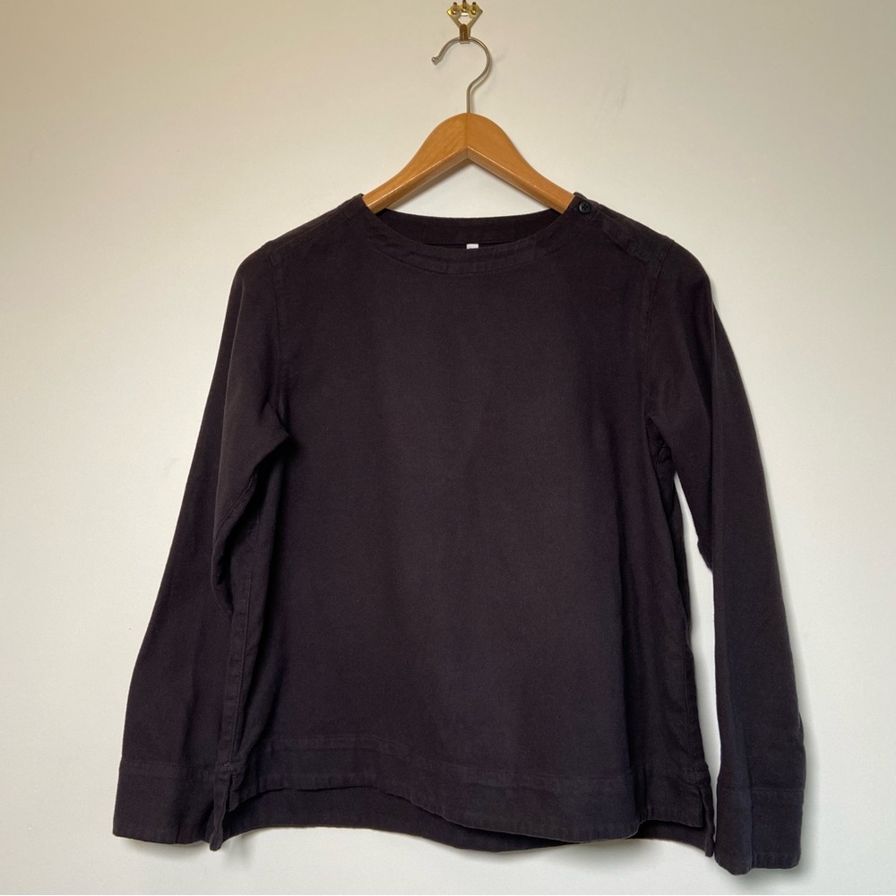 MUJI Flannel Top